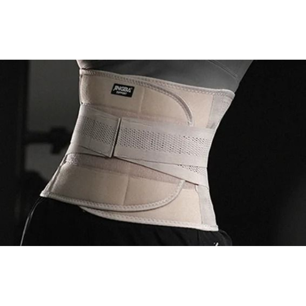 Fitness Waist And Back Support Belt Trainer Sweat Lumbar Support 5