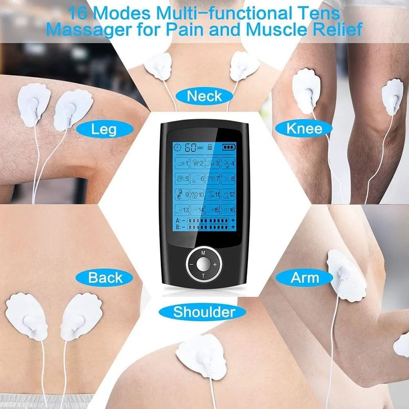 Electric Muscle Stimulator With Multiple Modes For Pain Relief And Relaxation 3