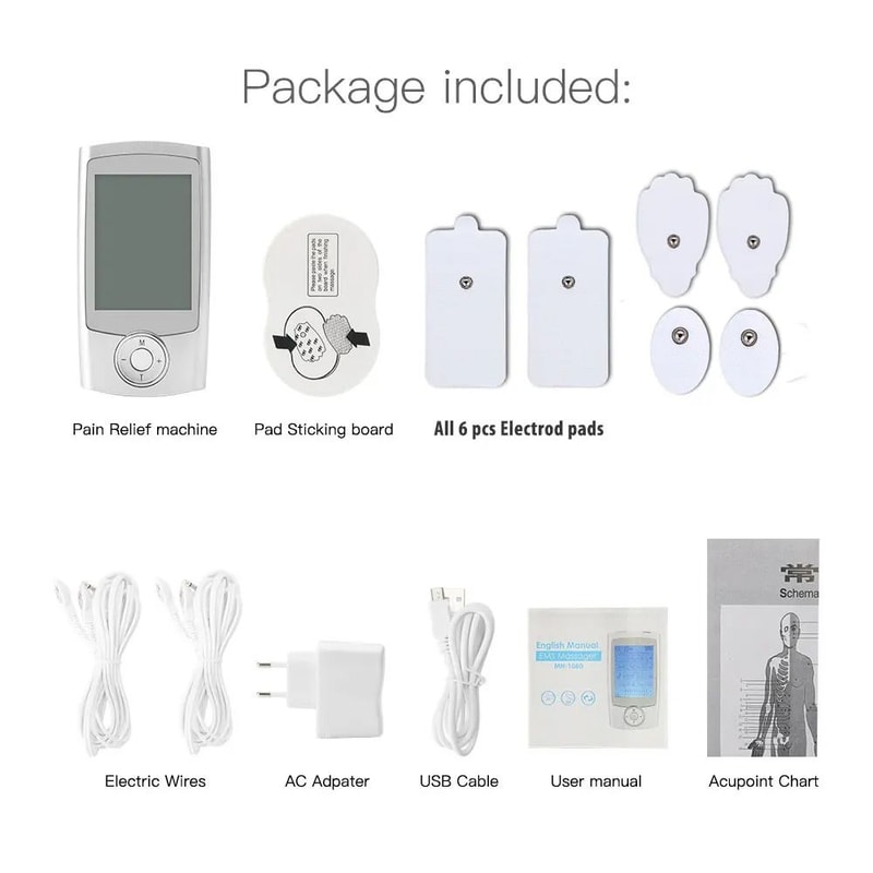 Electric Muscle Stimulator With Multiple Modes For Pain Relief And Relaxation 8