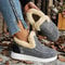 Womens Slip On Platform Winter Snow Boots 5