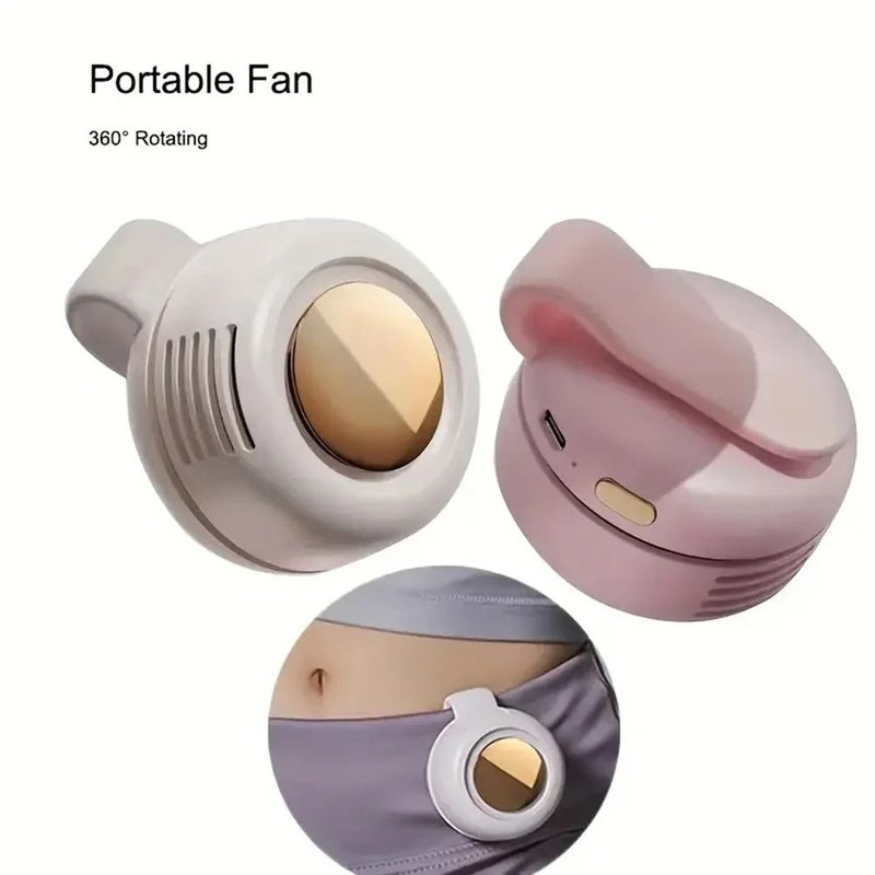 USB Portable Mini Fan Silent And Travel Ready 5