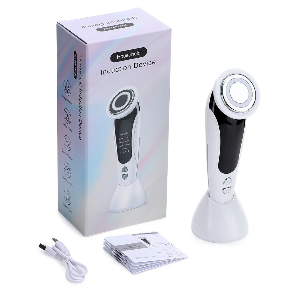 7 In 1 Facial Massager With RF EMS Technology For Skin Firming And Wrinkle Reduction 6