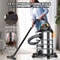 Stainless Steel Wet Dry Vacuum Cleaner With Powerful Suction For Home And Garage Use 3