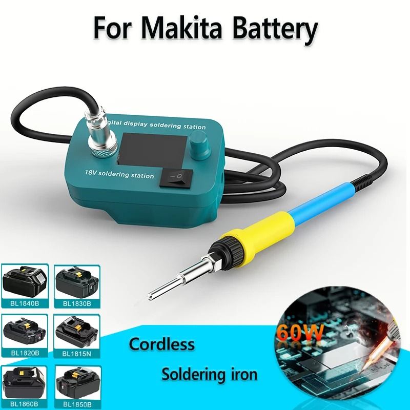 Cordless Soldering Iron Tool Compatible With Makita 18V Batteries For DIY And Professional Repairs 0