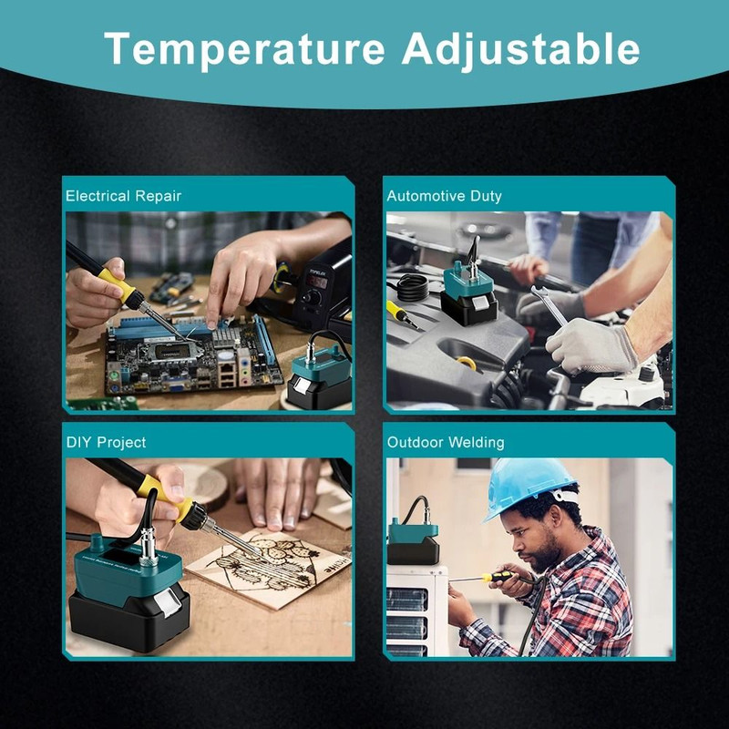 Cordless Soldering Iron Tool Compatible With Makita 18V Batteries For DIY And Professional Repairs 4