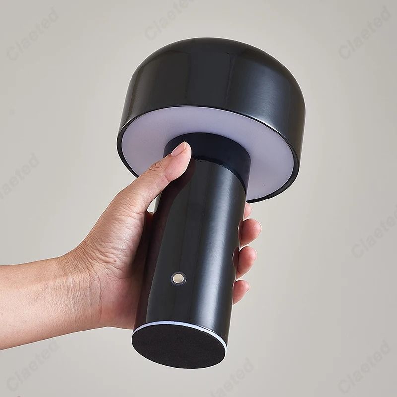 Portable Mushroom Table Lamp With Touch Control And Rechargeable Design 10