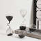 Modern Glass Hourglass Decoration With Elegant Sand Timer Design 0