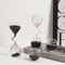 Modern Glass Hourglass Decoration With Elegant Sand Timer Design 0