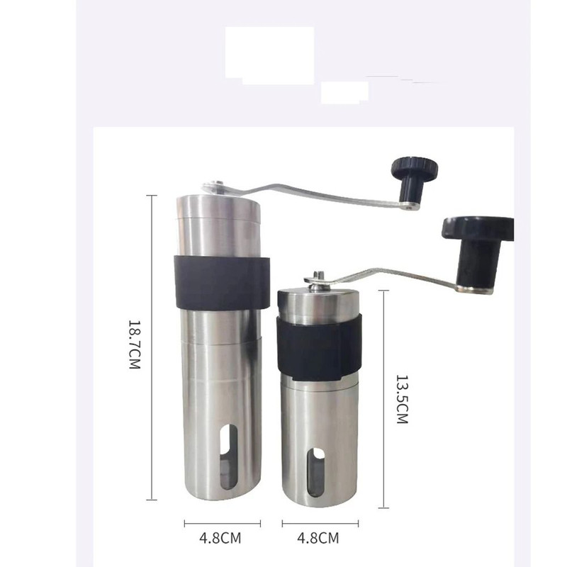 Portable Manual Coffee Grinder With Stainless Steel Design For Fresh Coffee Beans 5