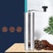 Stainless Steel Manual Coffee Grinder And Milk Frother For Fresh Brewing At Home 0