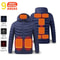 USB SelfHeated Thermal Jacket For Outdoor Winter Use 8