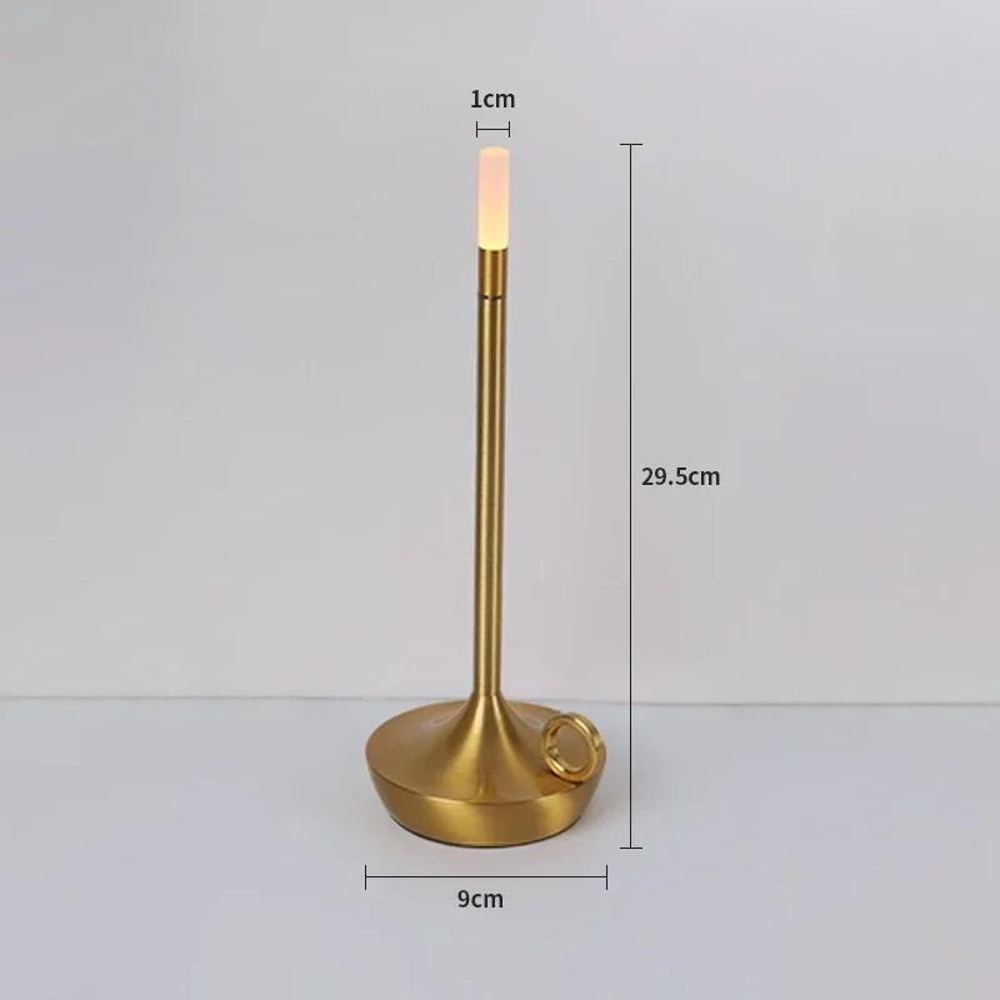 Rechargeable Touch LED Candle Lamp For Ambient Lighting 9