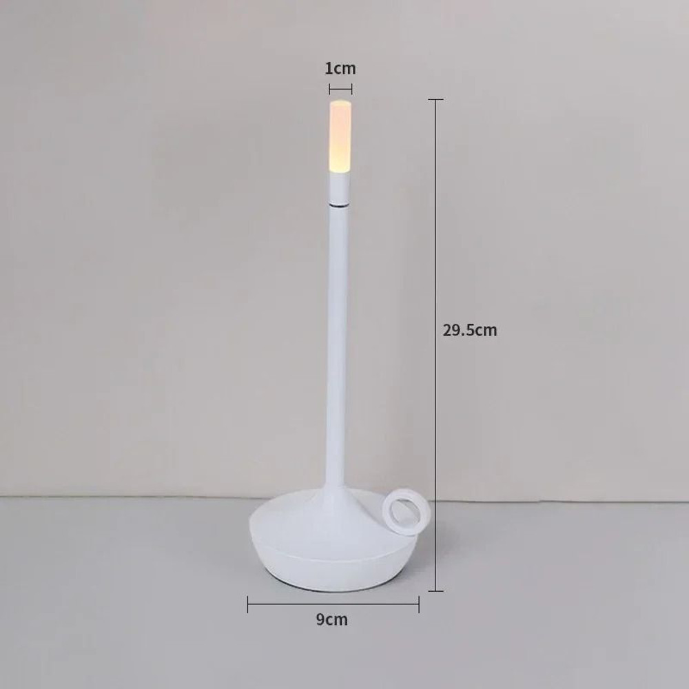 Rechargeable Touch LED Candle Lamp For Ambient Lighting 6