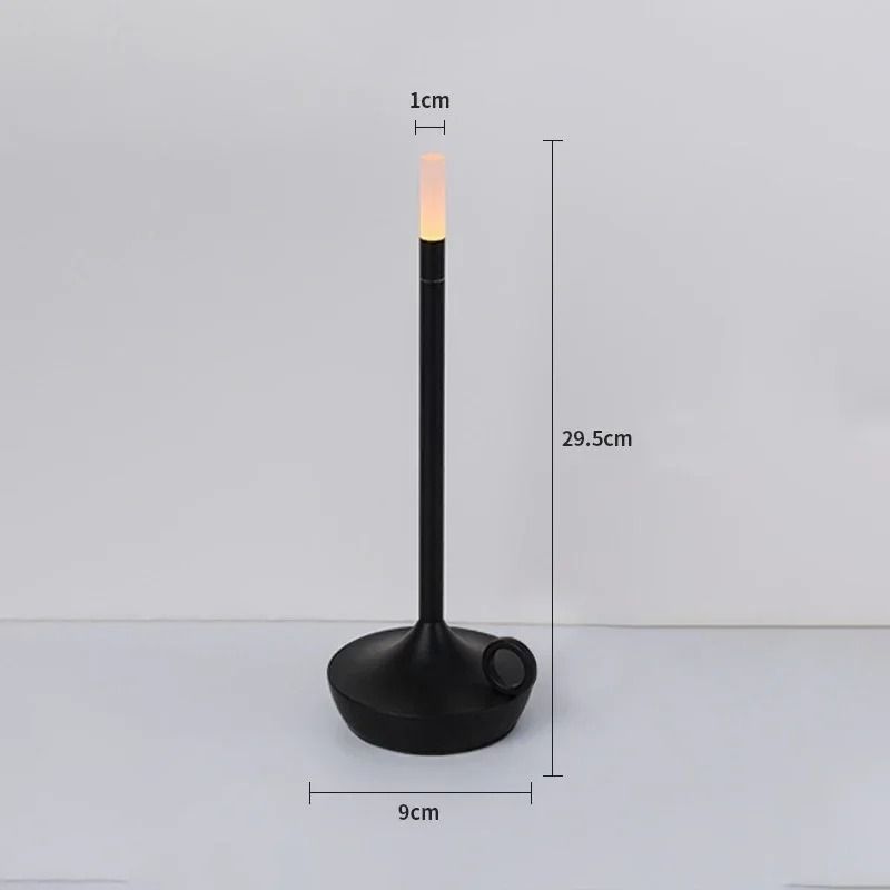 Rechargeable Touch LED Candle Lamp For Ambient Lighting 7