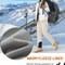 Womens Winter Fleece Hiking Pants With Waterproof Softshell Design 0