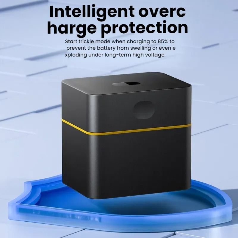 8 Slot Smart Battery Charger Case For AA And AAA Batteries With Auto Shutoff 3