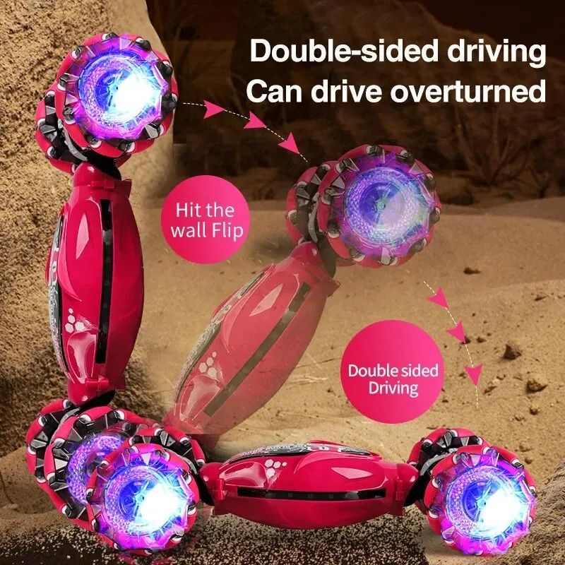 4WD Stunt RC Car With LED Lights And Gesture Control 3