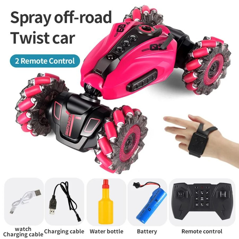 4WD Stunt RC Car With LED Lights And Gesture Control 12