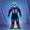 LED Robot Performance Suit With Glowing Armor Pants And Mask 0