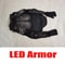 LED Robot Performance Suit With Glowing Armor Pants And Mask 7