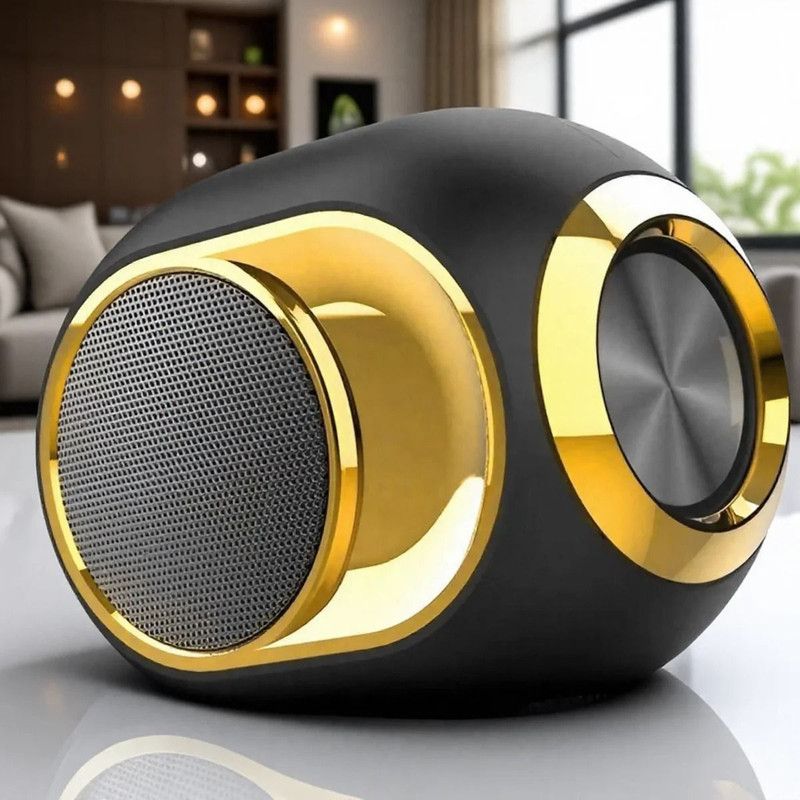 Portable Bluetooth Speaker With Waterproof Design And 3D Bass 0