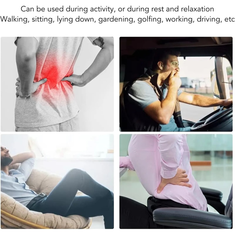 Adjustable Air Decompression Spine Support Brace For Back Scoliosis Relief 2