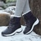 Womens Waterproof Platform Ankle Boots With Plush Lining 3
