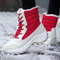 Womens Waterproof Platform Ankle Boots With Plush Lining 4