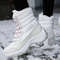 Womens Waterproof Platform Ankle Boots With Plush Lining 5
