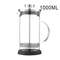 Borosilicate Glass French Press Coffee And Tea Maker 10