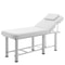 Adjustable Massage Table With Backrest Memory Foam Storage Shelf 6