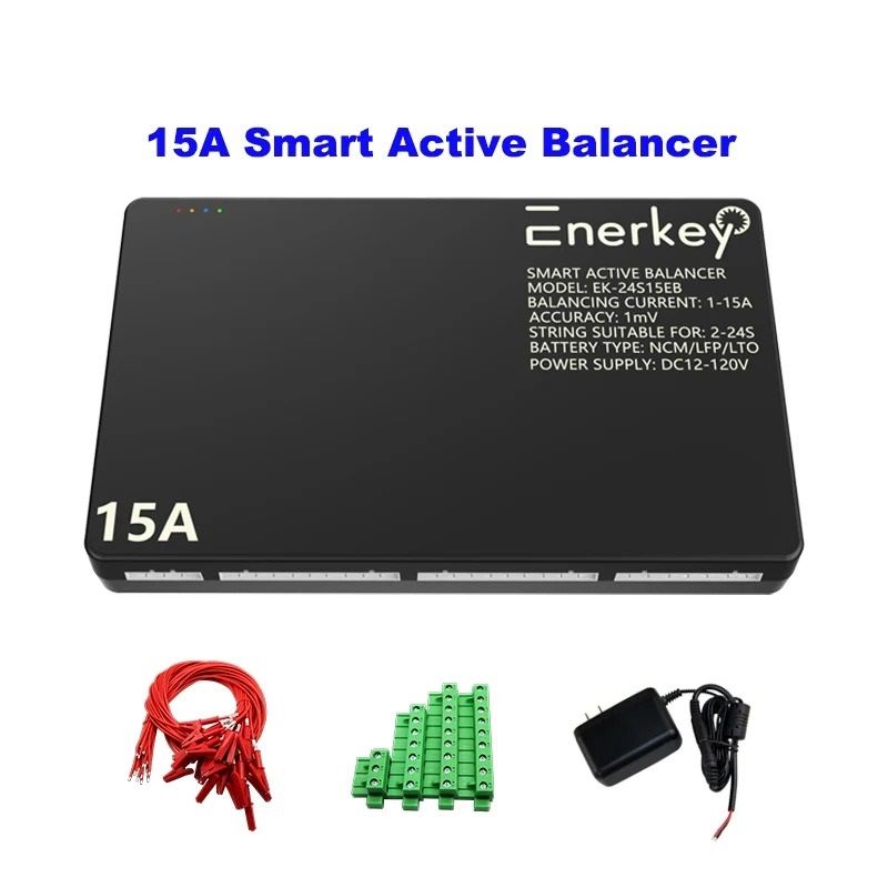 Smart 15A Active Battery Balancer With App Monitoring 0