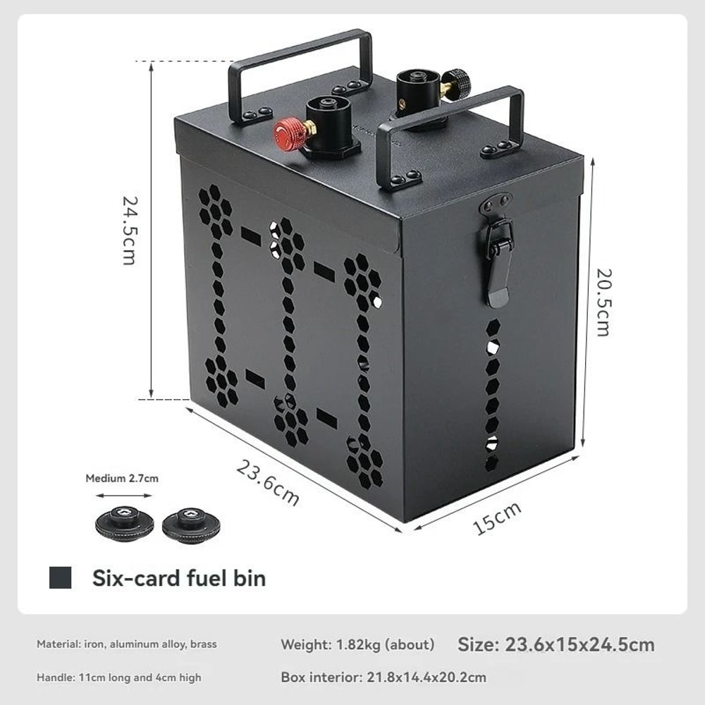 Fuel Storage Camping Stove For Outdoor Cooking And RV Use 5