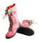Womens Long Warm Leather Winter Boots With Hand Stitched Design 3