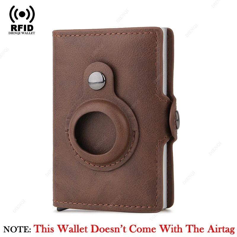 Mens Wallet With Air Tag Slot And RFID Blocking Card Holder 2
