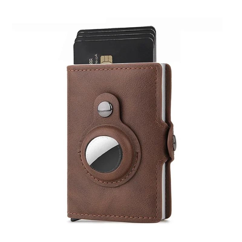 Mens Wallet With Air Tag Slot And RFID Blocking Card Holder 5