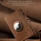 Mens Leather Wallet With Air Tag Slot And RFID Protection 4