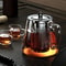 Heat Resistant Glass Teapot With Stainless Steel Infuser 0