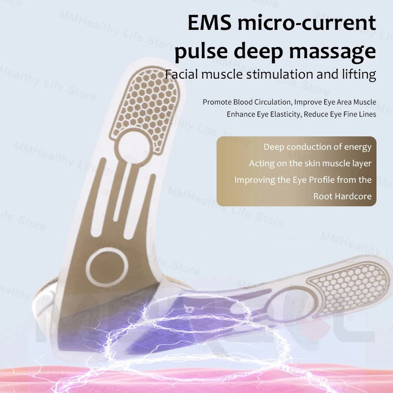 Wireless EMS Face And Eye Massager And Muscle Stimulator 2
