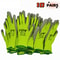 10 Pairs PU Coated Safety Work Gloves 0
