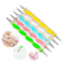 Ultra Thin Pink Nail Art Liner Brushes Set 5 Pcs 6