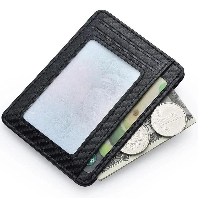 Minimalist Slim Wallet With RFID Protection 2