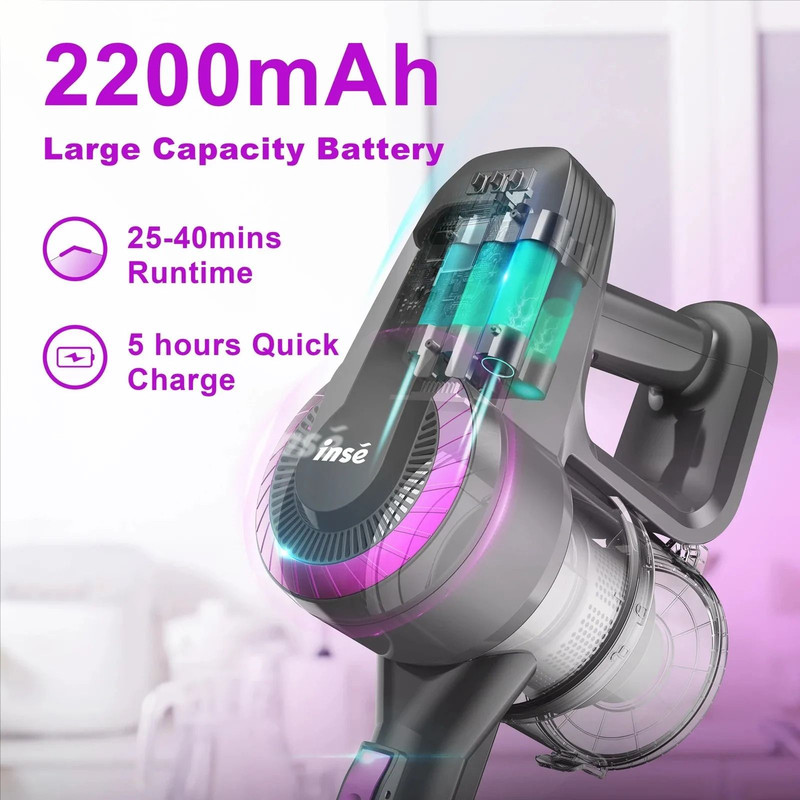 Cordless 6 In 1 Stick Vacuum Cleaner With Handheld Mode 3