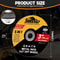 Metal Cutting Disc 75mm Multi Pack 1
