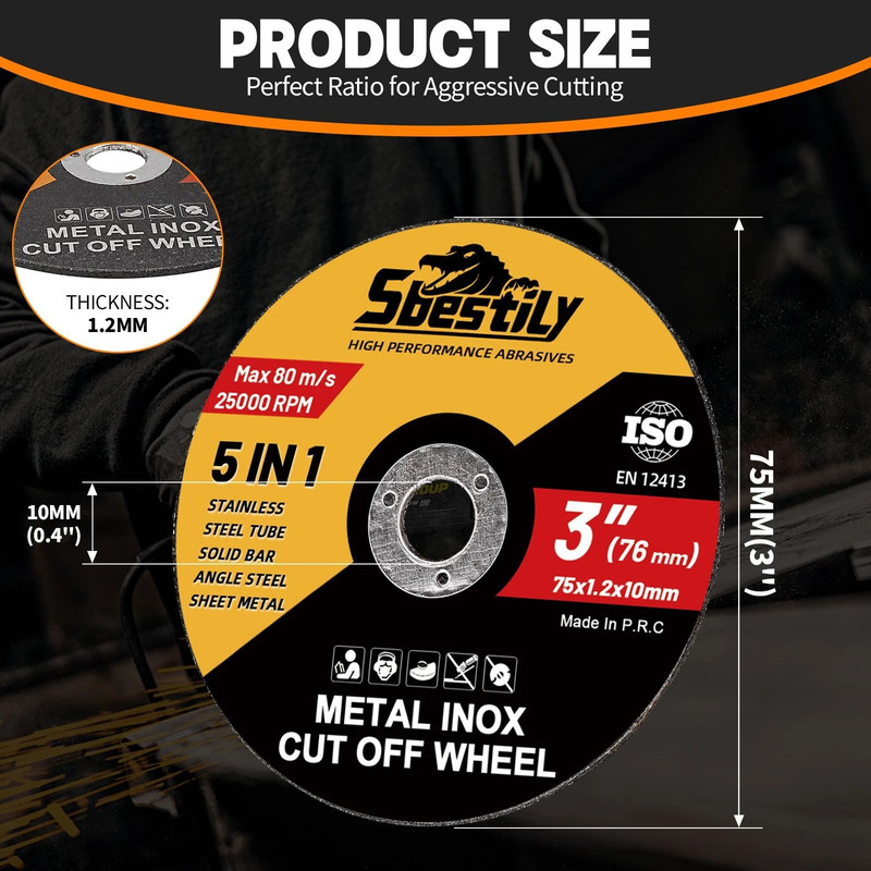 Metal Cutting Disc 75mm Multi Pack 1