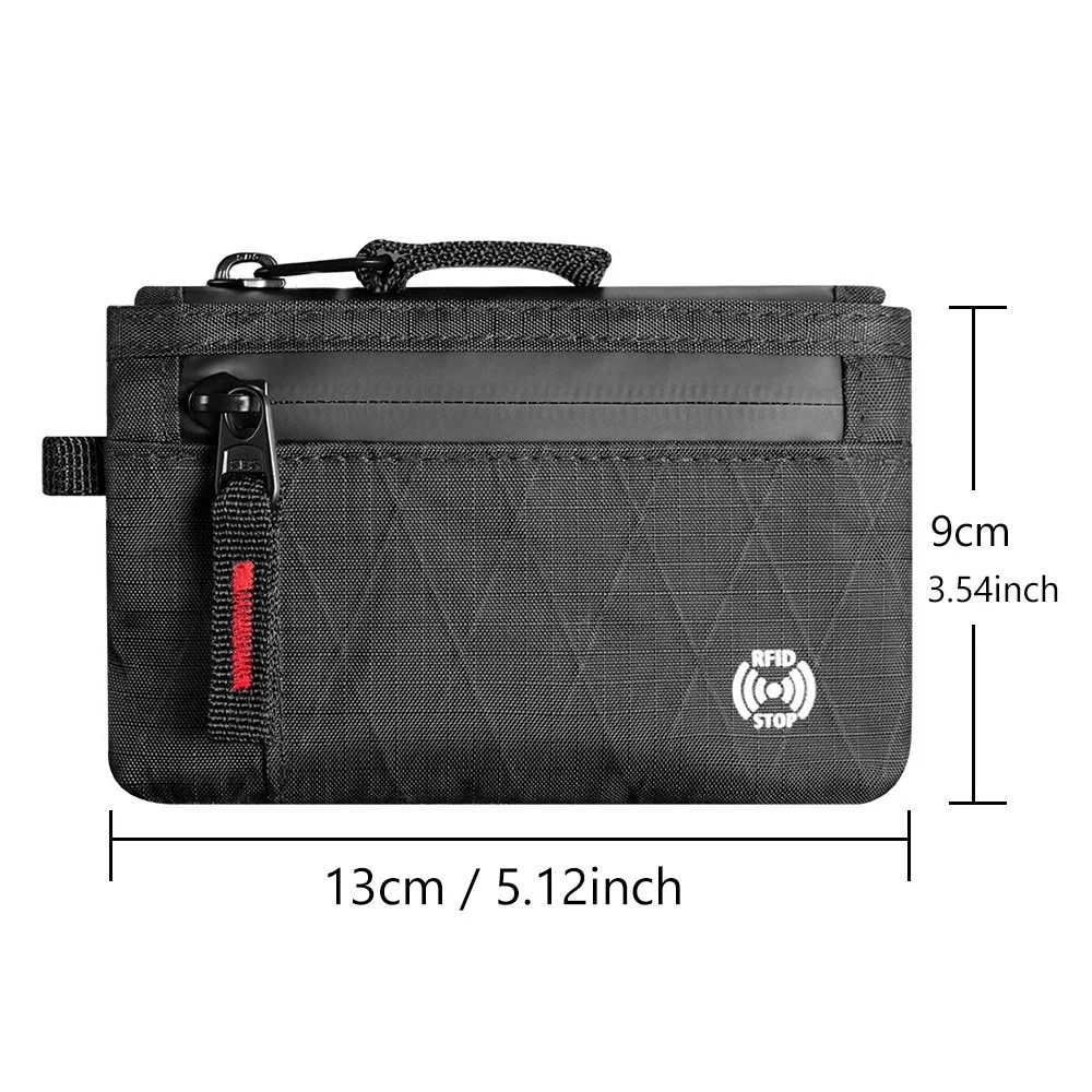 Tactical RFID Blocking Wallet Money Clip Organizer 4