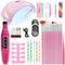 Professional USB Electric Nail Drill Nail Lamp Starter Kit 7