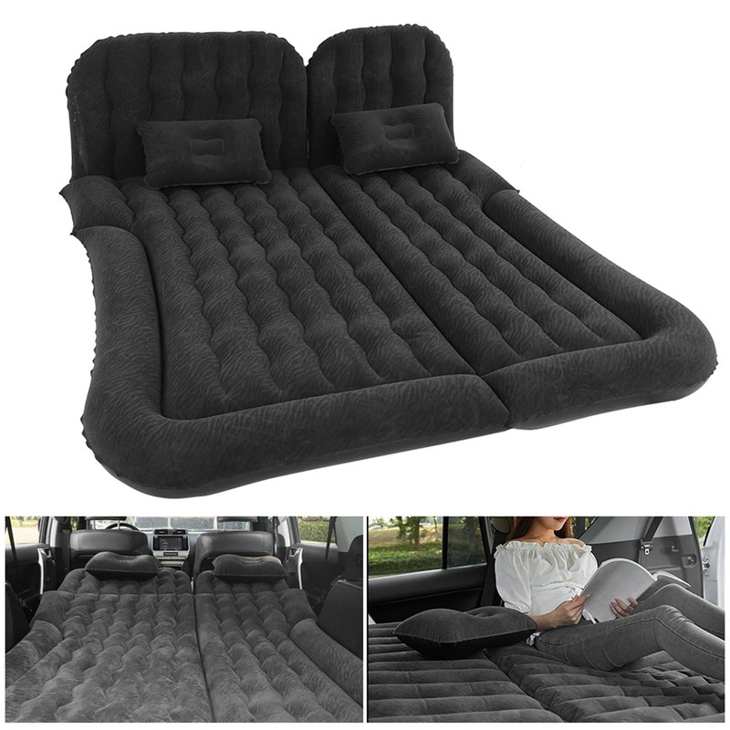 2 In 1 Inflatable Car Travel Mattress Cushion 0