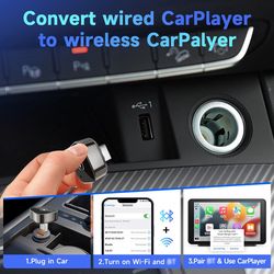 wireless carplay and android auto adapter