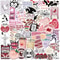 Bookish Reading Sticker Decals Mix Pack 3